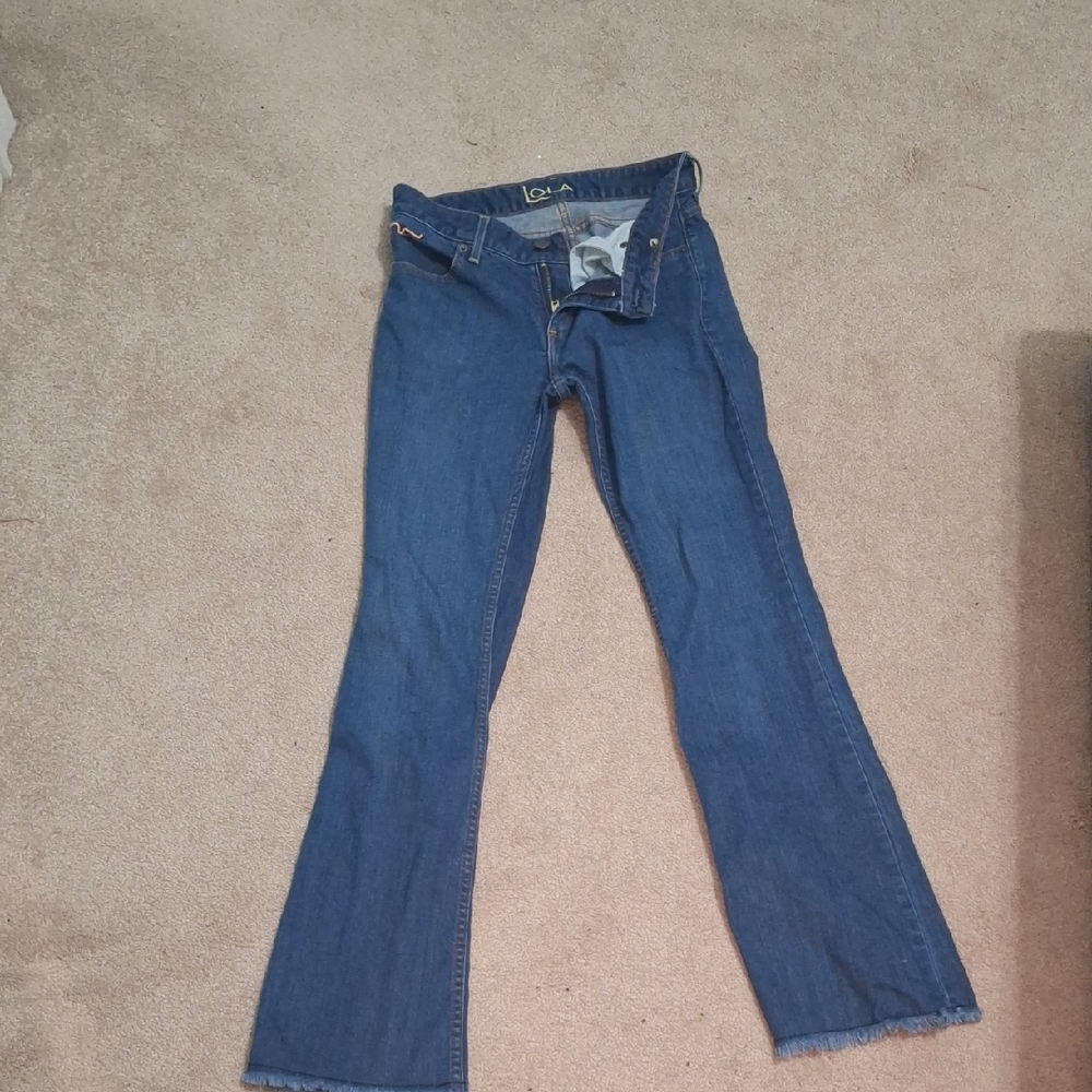 Kimes Ranch Blue Flare Wide Leg Jeans